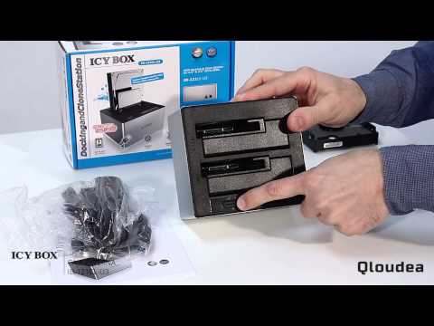 IcyBox IB-121CL-U3 - Clonador de discos 2.5" y 3.5" - USB3.0