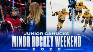 Junior Canucks Minor Hockey Weekend 2026