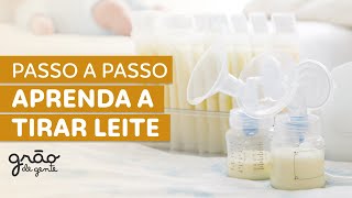 PASSO A PASSO COMO ORDENHAR LEITE MATERNO