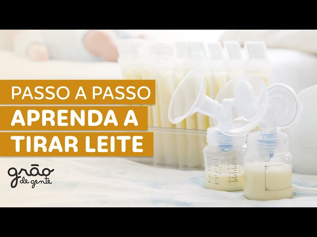 PASSO A PASSO COMO ORDENHAR LEITE MATERNO