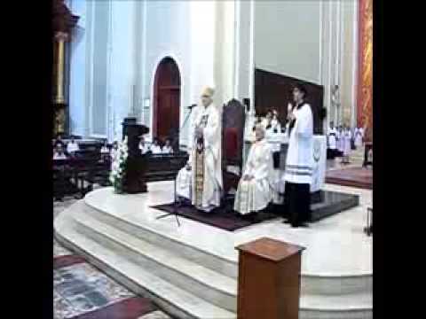 Cumpleaños Mons. JESUS MOLINE LABARTA Coro Santa María Catedral Chiclayo