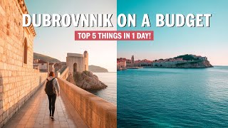 Top 5 Budget Attractions Dubrovnik Croatia | Cruise Port itinerary