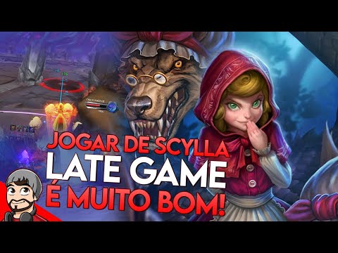 SCYLLA MID, Jogar de Scylla no LATE GAME é muito bom! - ⚡ Smite BR Master Ranked Conquista