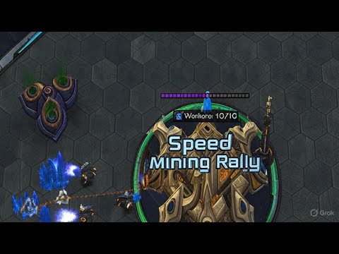 Starcraft 2 Tips and Tricks: Speed mining rally