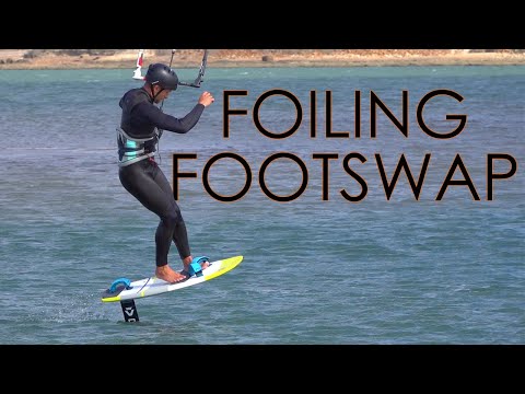 Kite Foil Footswap (foiling stance switch)