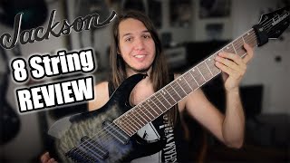 Video thumbnail for Jackson X Series Soloist Arch Top SLATX8Q MS 8-String Multi-Scale Guitar || HONEST Review/Demo by Anthony DiFiglio