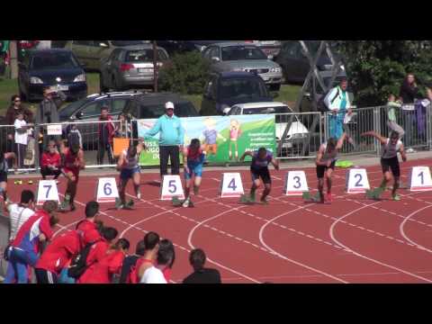 100m [M], 2 skupine, Bruno Penezić - Susret kadetskih reprezentacija 2013