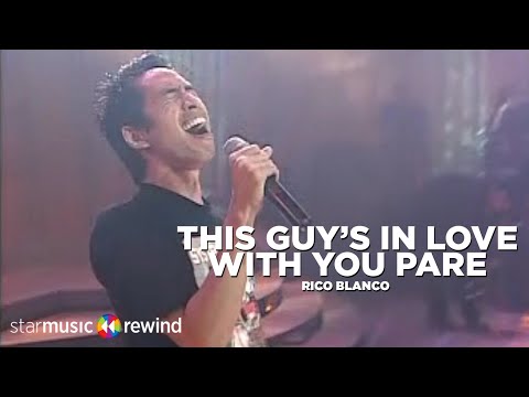 This Guy's In Love With You Pare - Rico Blanco | Himig Handog Love Songs 2002 Finals Night