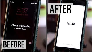 How to Unlock Disabled iPhone without COMPUTER