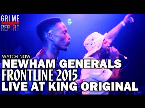 D Double E, Footsie, Monkstar (Newham Generals) Frontline 2015 - Live @ King Original