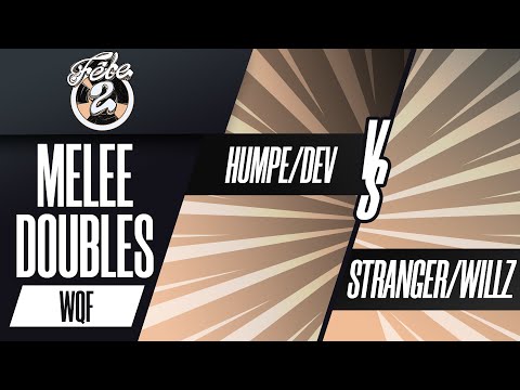 Humpe/Dev vs. Stranger/Willz - Melee Doubles WQF - Fete 2