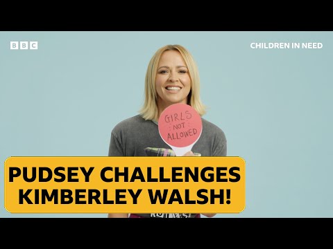 Kimberley Walsh plays 'Girls Allowed or Not Allowed'