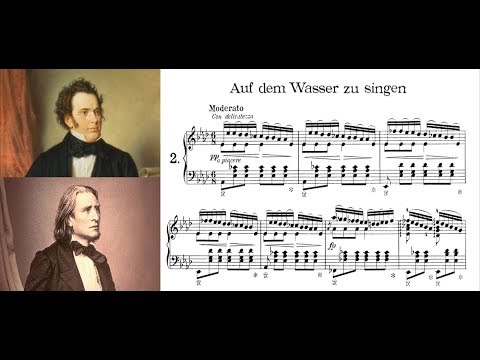 Schubert/Liszt - Auf dem wasser zu singen