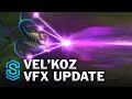 Vel'Koz Visual Effect Update Comparison - All Skins | League Of Legends