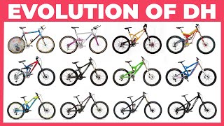L'evoluzione delle bici da downhill dal 1990 al 2025