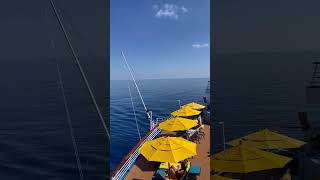 Carnival Paradise Sailing The Smooth Gulf Of America.