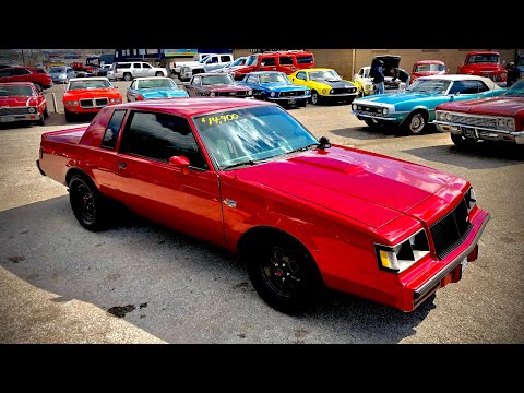 Test Drive 1987 Buick Regal T-Type Turbo SOLD $14,900 Maple Motors #514