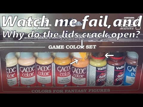 How NOT to use Vallejo Game Color (Colour) skin tone set on Runtherd Warhammer miniatures. Epic fail