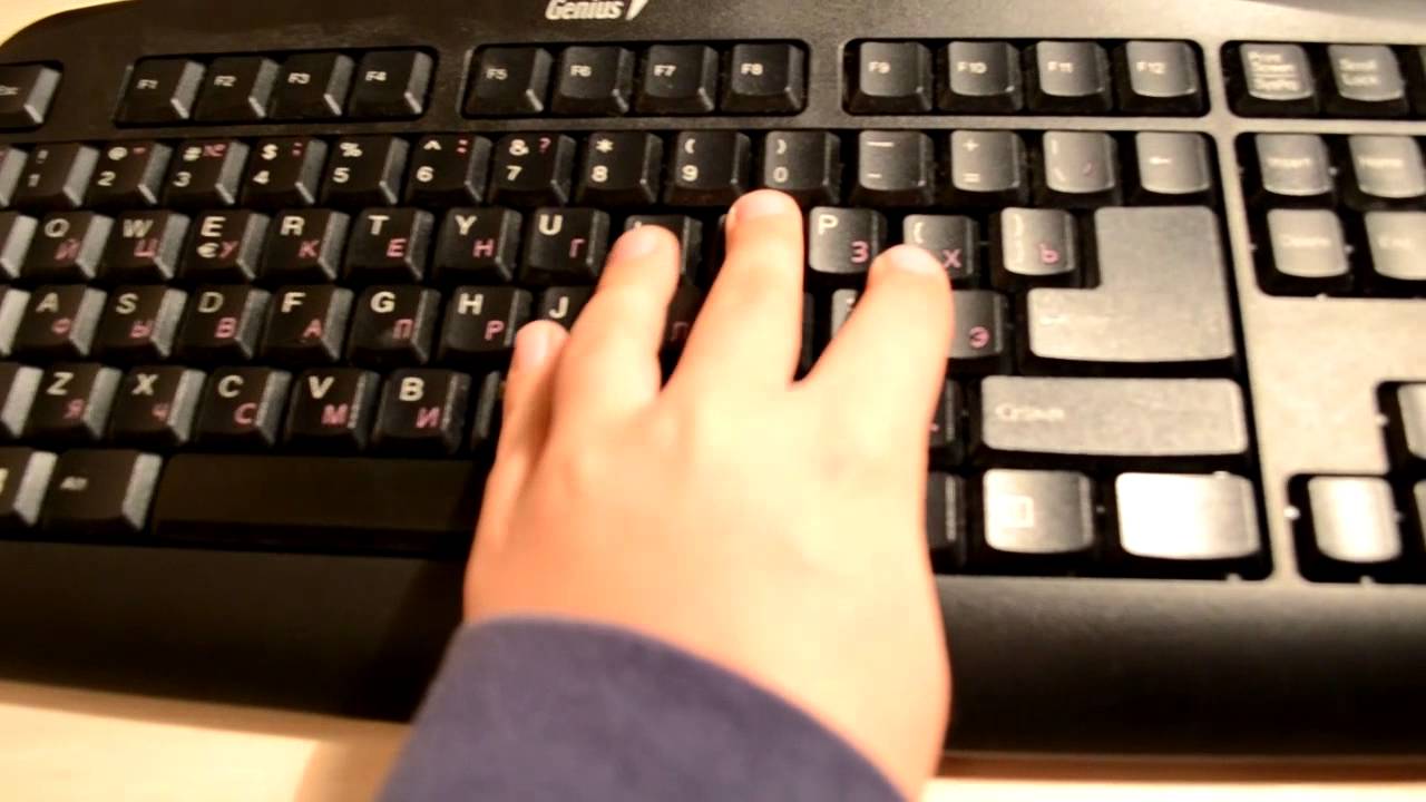 Клавиатура Genius KB-110 черный USB
