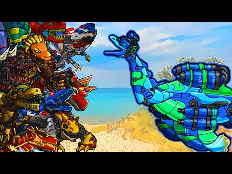 Deep Plesio DeepSea Reconnaissance - Lv 76 - Dino Robot Battle Arena