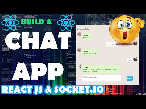 Build a SIMPLE CHAT APP using REACT JS and Socket.IO