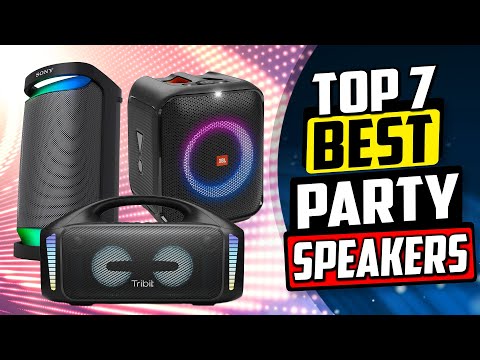 Best Party Speakers | Top 7 Reviews [2023 Buying Guide]