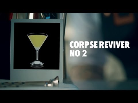 CORPSE REVIVER NO 2 DRINK RECIPE - HOW TO MIX