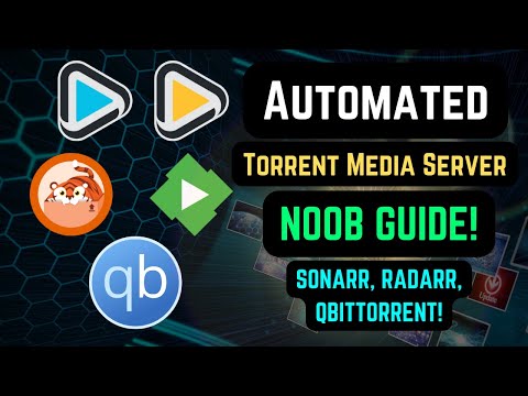 Make Automated Torrent Media Server with Emby, Sonarr, Radarr, Prowlarr, and qBittorrent on Windows!