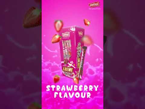 Kreme Stick in 3 Flavours | #viral #orange #strawberry #chocolate #delicious #yummy #chocolove