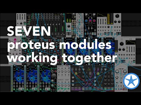 VCV Rack: Seven Proteus Modules