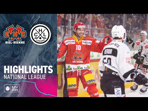 Biel vs. Lugano 4:1 – Highlights National League