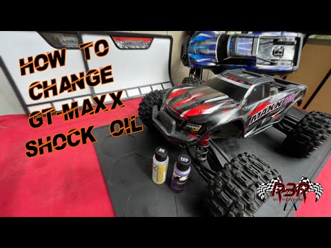 Traxxas MAXX | How to Change Shock Oil