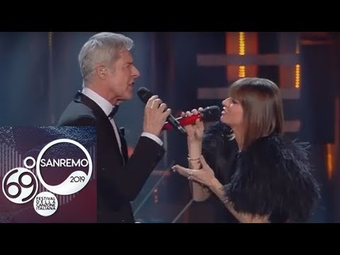 Sanremo 2019 – Alessandra Amoroso e Claudio Baglioni cantano "Io che non vivo"