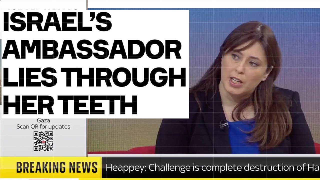 Israel's Ambassador LIES Through Her Teeth