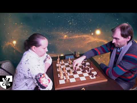 GM V. Gunina (2373) vs GM B. Savchenko (2514). Chess Fight Night. CFN. Blitz