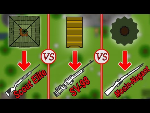 SV-98 vs MOSIN-NAGANT vs SCOUT ELITE | SURVIV.IO