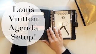 Inside My Louis Vuitton Agenda Setup |  Organization Update 2015