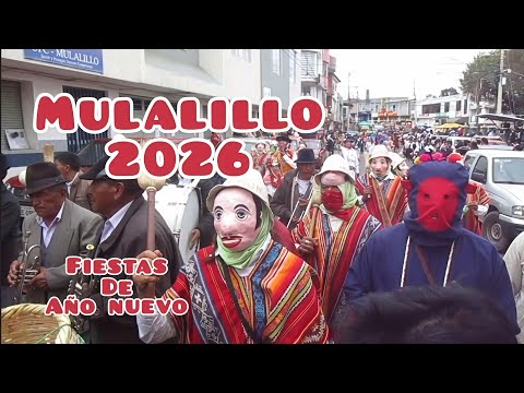 Fiestas de Año Nuevo 2026 || Parroquia Mulalillo || Cotopaxi - Ecuador 