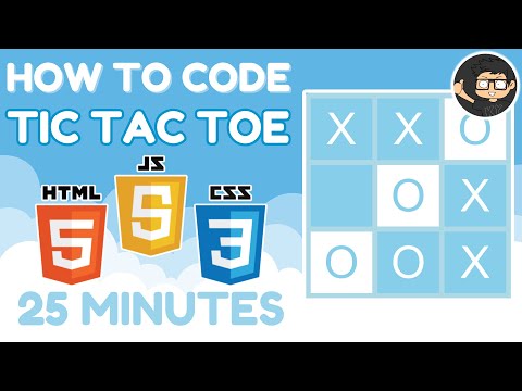 Code Tic Tac Toe Game in HTML CSS and Javascript