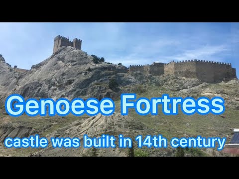 SIGHTSEEING 14th CENTURY CASTLE GENOESE FORTRESS || SUDAK CRIMEA || Nordzray Vlog