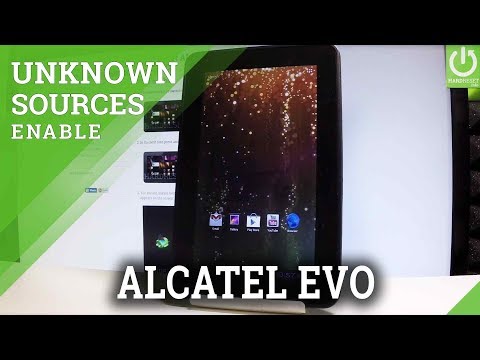 How to Allow Unknown Sources in ALCATEL One Touch Evo |HardReset.info