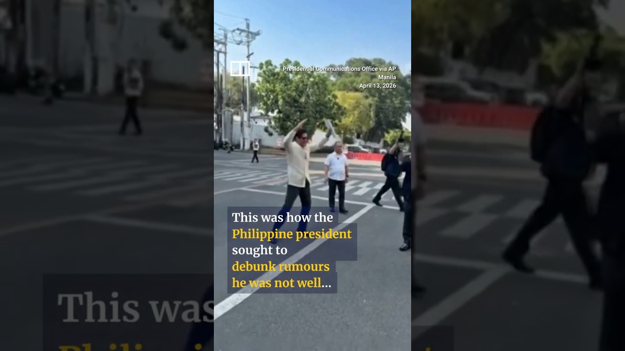 Philippine President Marcos Jnr puts on fitness show to debunk health rumours