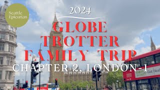 【ロンドン前編】4人家族がファーストクラスでロンドンへ。世界4都市をぐるりと回る旅【世界旅行Vlog】