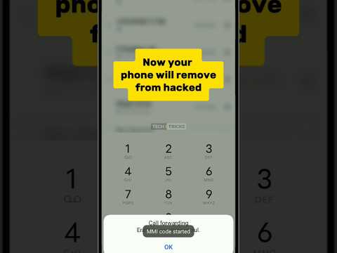How to remove Mobile / Phone from Hacked #shorts