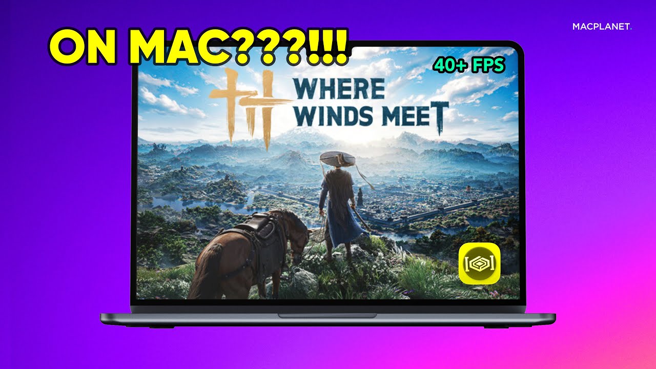 Where Winds Meet on MacBook Air — CrossOver Performance & Gameplay