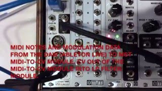 Video thumbnail for Synthrotek MST MIDI to CV Module by synthrotek