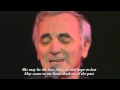 Charles Aznavour - She (Lyrics)