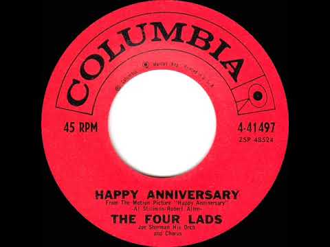 1959 Four Lads - Happy Anniversary