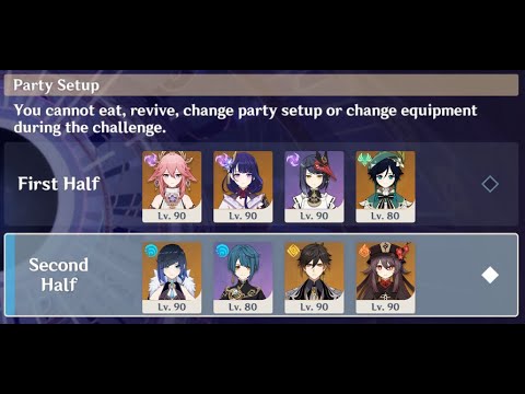 YaeRaiden X YelanTao - 2.7 Spiral Abyss Floor 12 Continuous Run