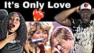 THIS BLEW US AWAY!!!  BRYAN ADAMS &amp; TINA TURNER - IT&#39;S ONLY LOVE (REACTION)